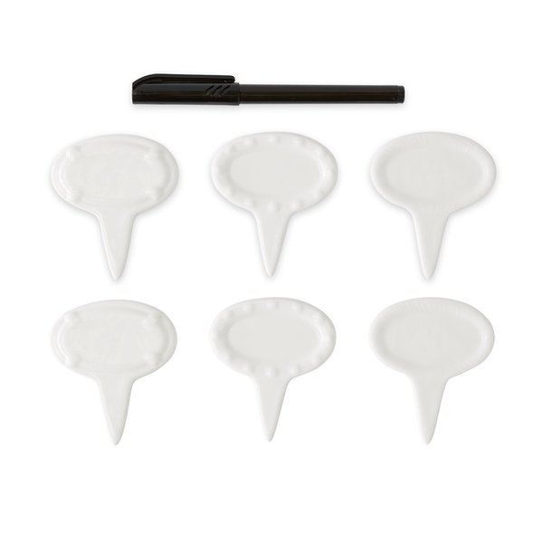 Rsvp International Oval Cheese Marker, 6PK OVAL